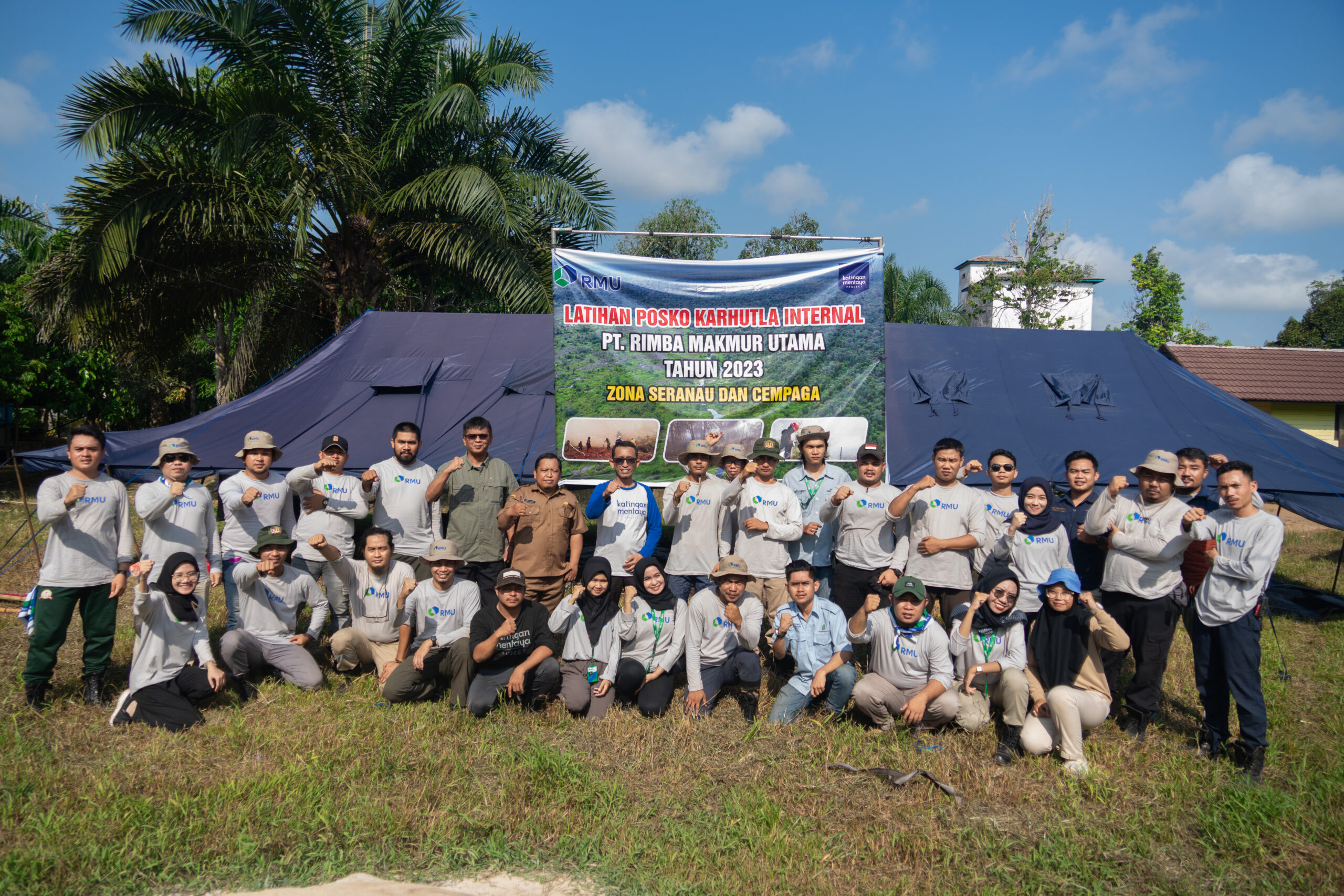 Serangau and Cempaga Zone Fire Fighting Training 2025